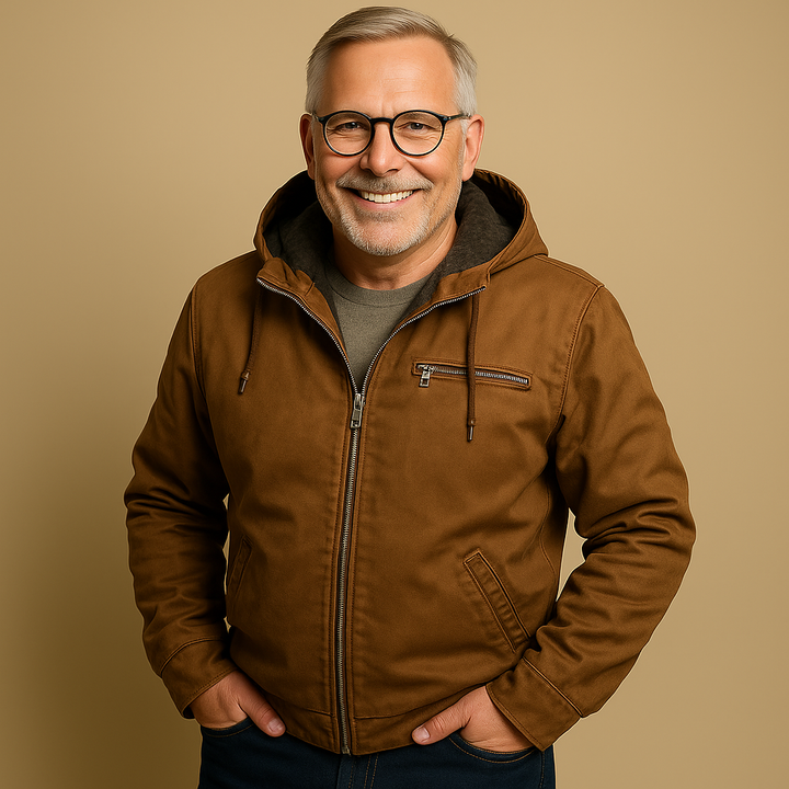 Laera &amp; Cole - Hættetrøje med lynlås