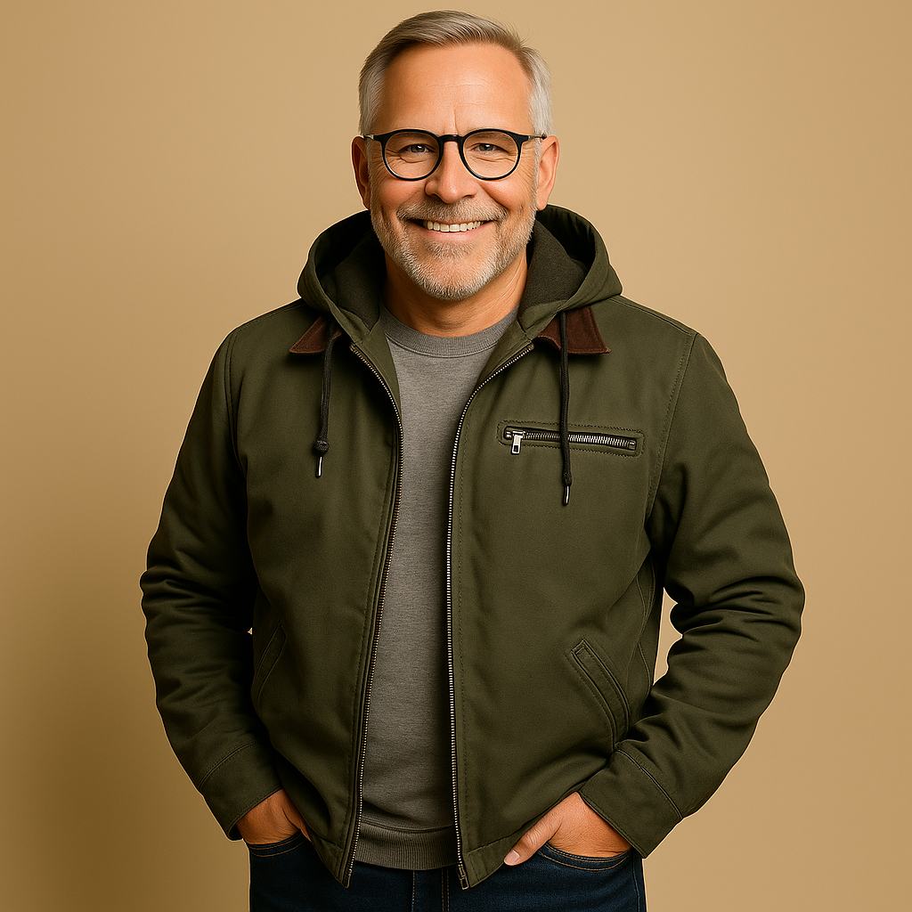 Laera &amp; Cole - Hættetrøje med lynlås