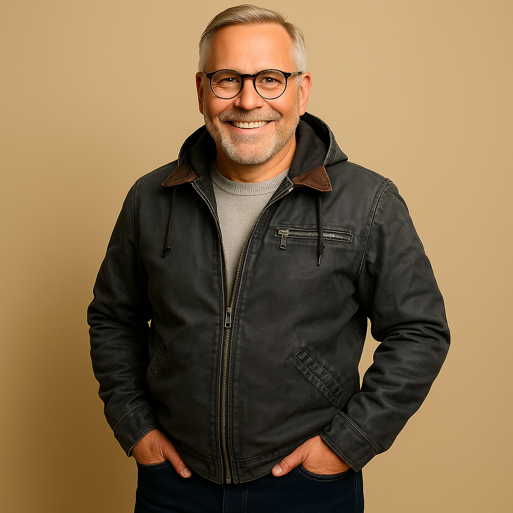 Laera &amp; Cole - Hættetrøje med lynlås