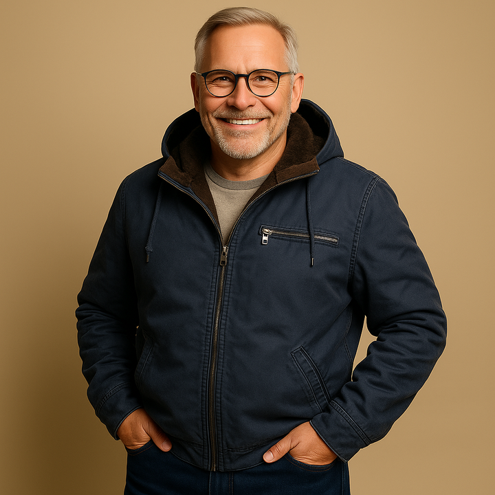 Laera &amp; Cole - Hættetrøje med lynlås