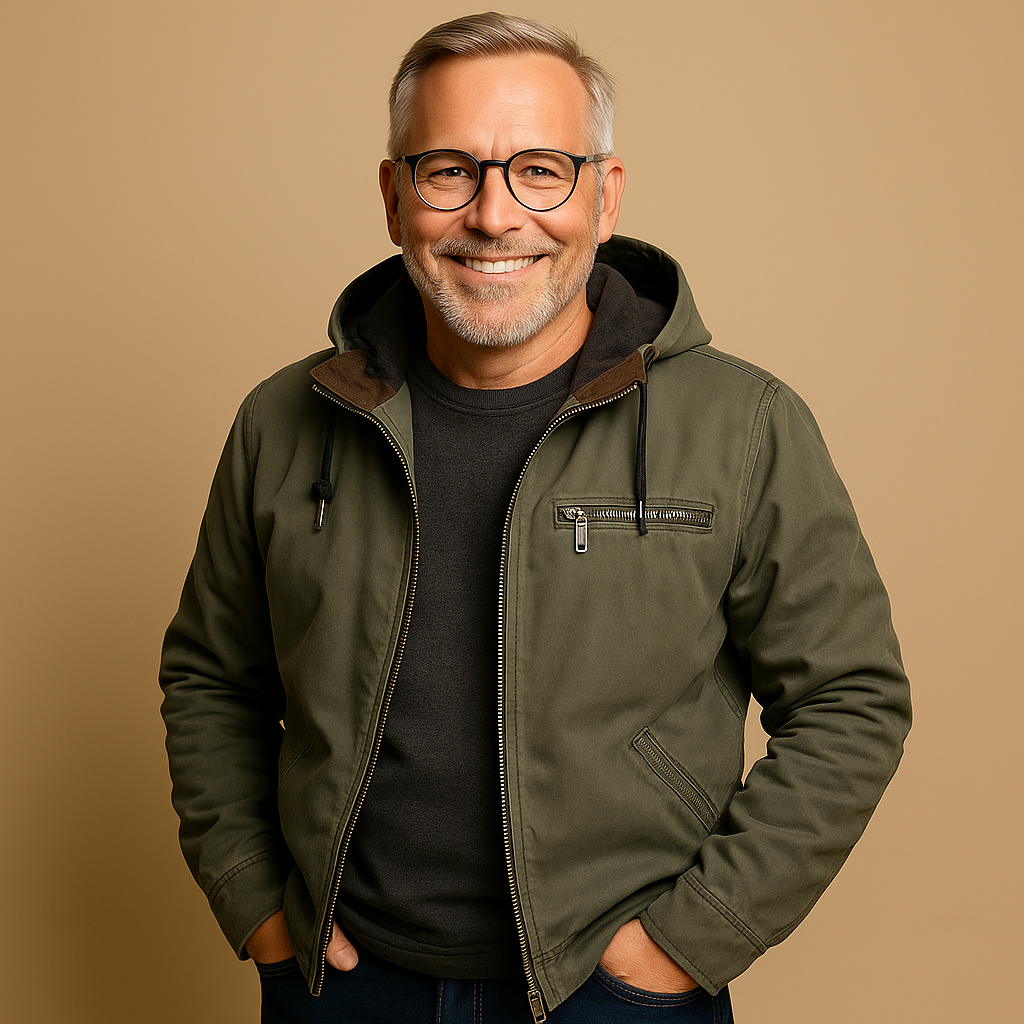 Laera &amp; Cole - Hættetrøje med lynlås