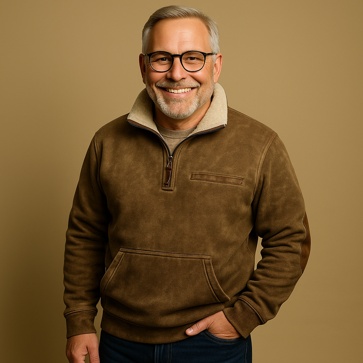 Laera &amp; Cole - Halvzip-jakke til efteråret