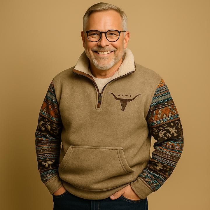 Laera &amp; Cole - Efterårsjakke med halv lynlås