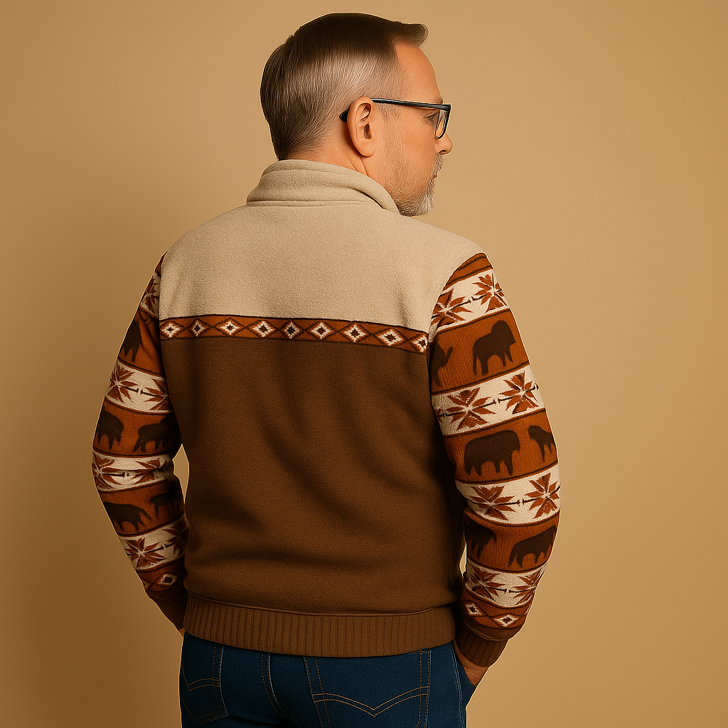 Laera &amp; Cole - Halvzip-jakke til efteråret