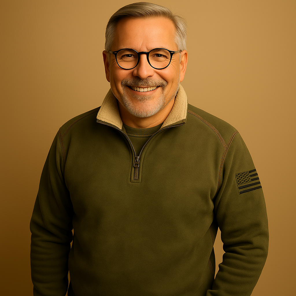 Laera &amp; Cole - Efterårspullover med halv lynlås