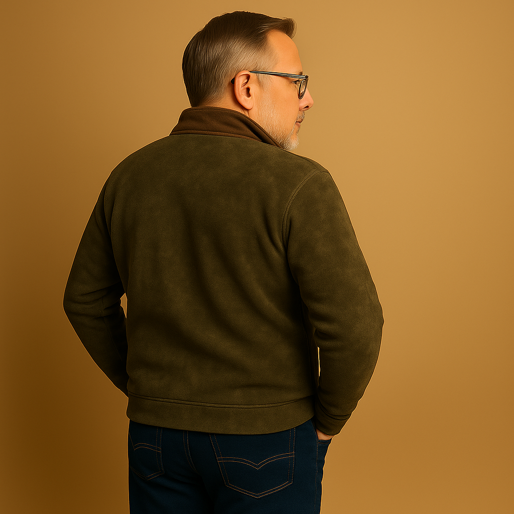 Laera &amp; Cole - Sweater med kvartlængde lynlås