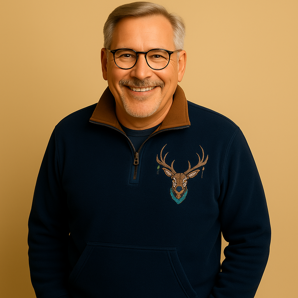 Laera &amp; Cole - Sweater med kvartlængde lynlås