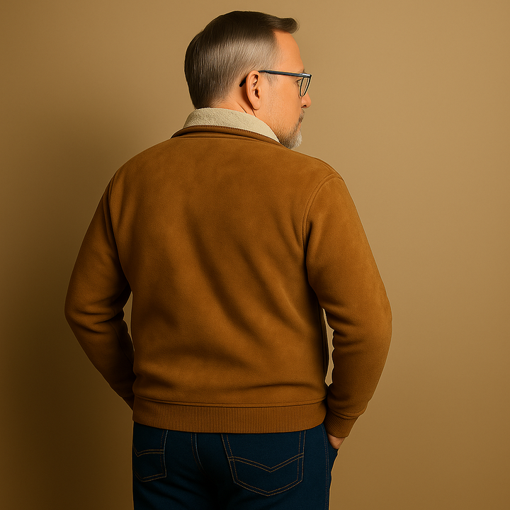 Laera &amp; Cole - Sweater med kvartlængde lynlås