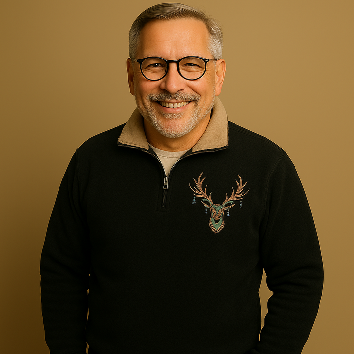 Laera &amp; Cole - Sweater med kvartlængde lynlås