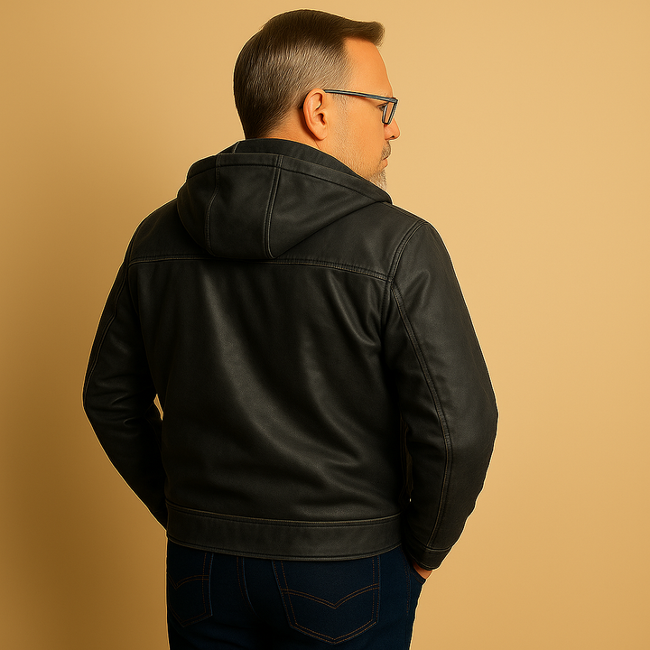 Laera &amp; Cole - Hættetrøje med lynlås