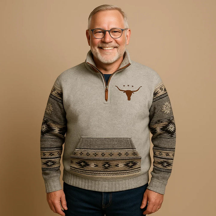 Laera &amp; Cole - Halvzip-jakke til efteråret