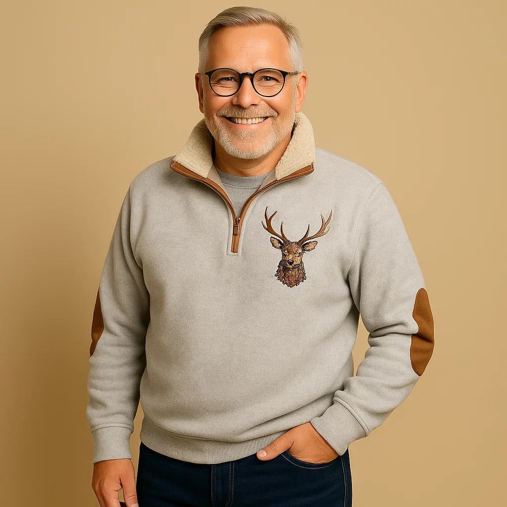 Laera &amp; Cole - Sweater med kvart lynlås